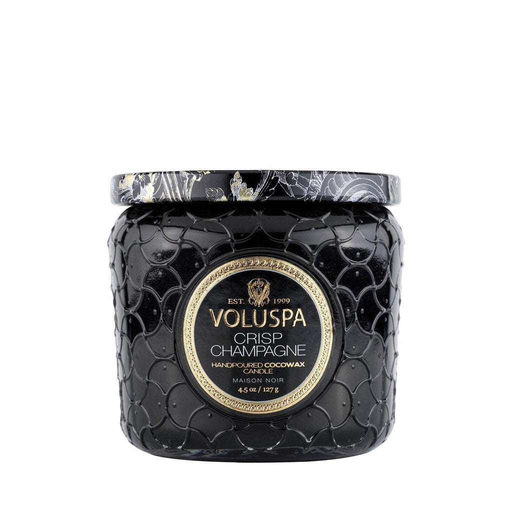 Voluspa  Crisp Champagne Petite Jar Candle available at Rose St Trading Co