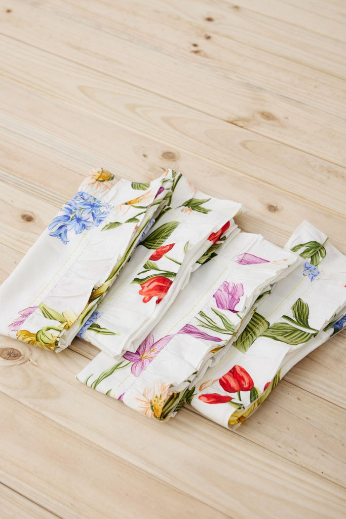 Crocus Napkins by Binny in stock at Rose St Trading Co