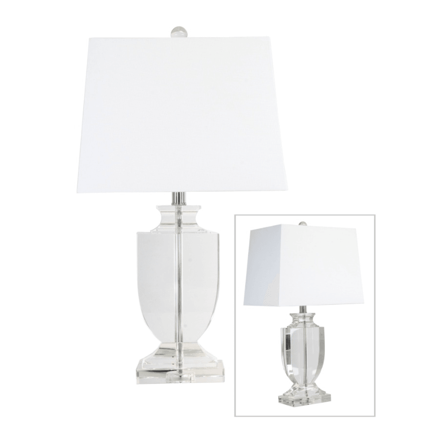Oversized white lamp deals