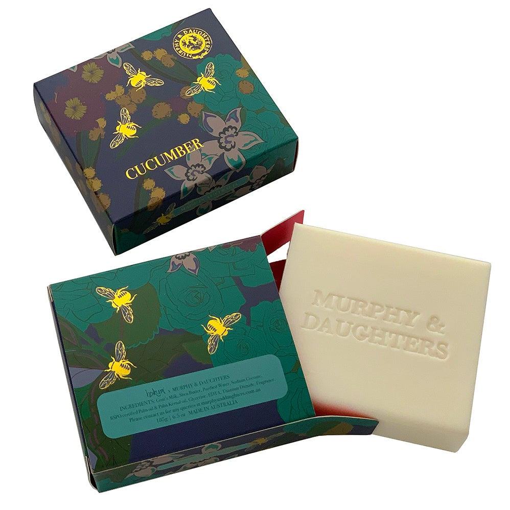 Murphy & Daughters  Cucumber Hokum Soap available at Rose St Trading Co