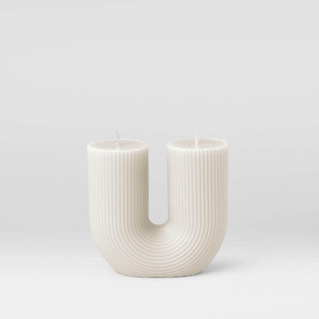 Black Blaze  Curl Curl Candle | White available at Rose St Trading Co