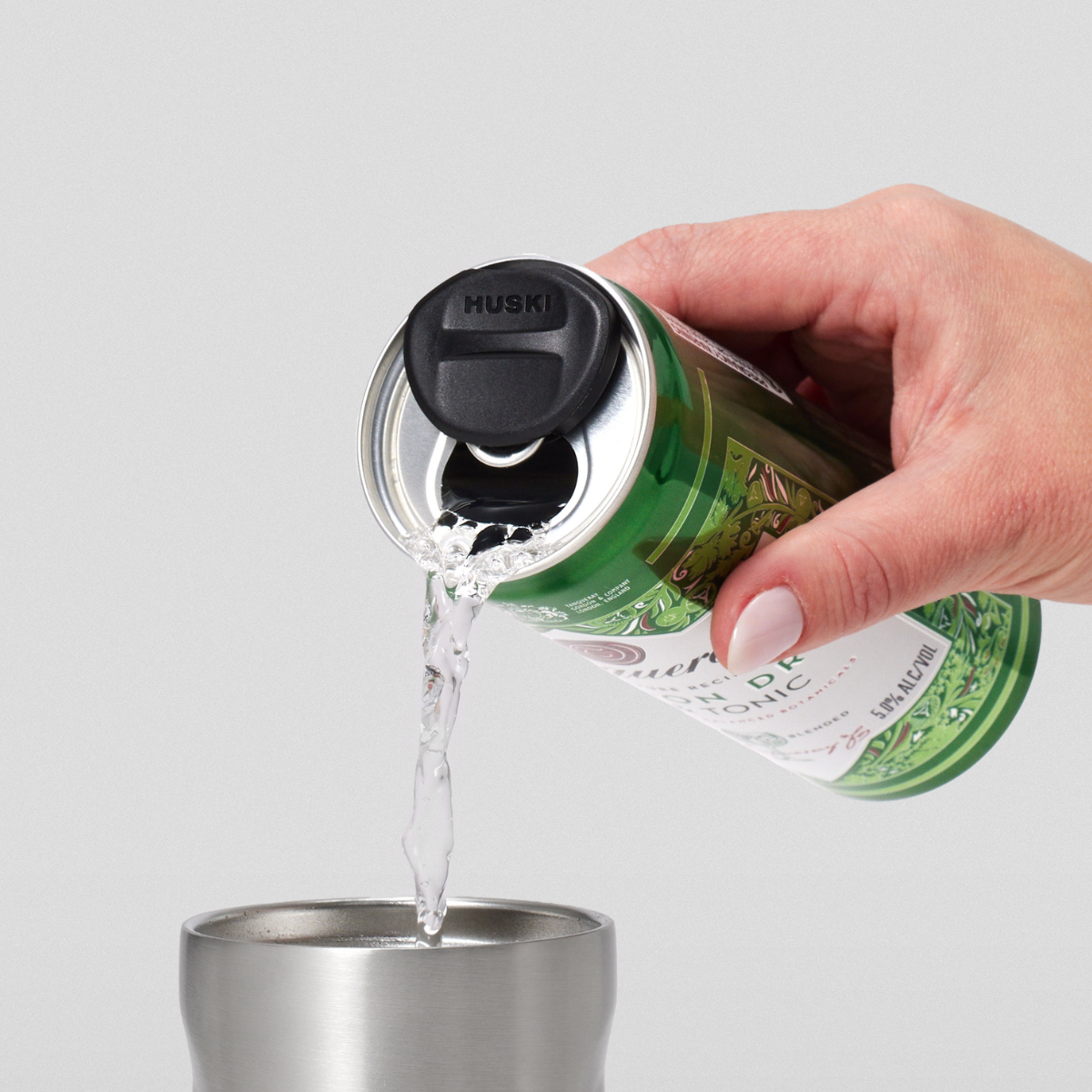 Huski Slim Can Cooler | White
