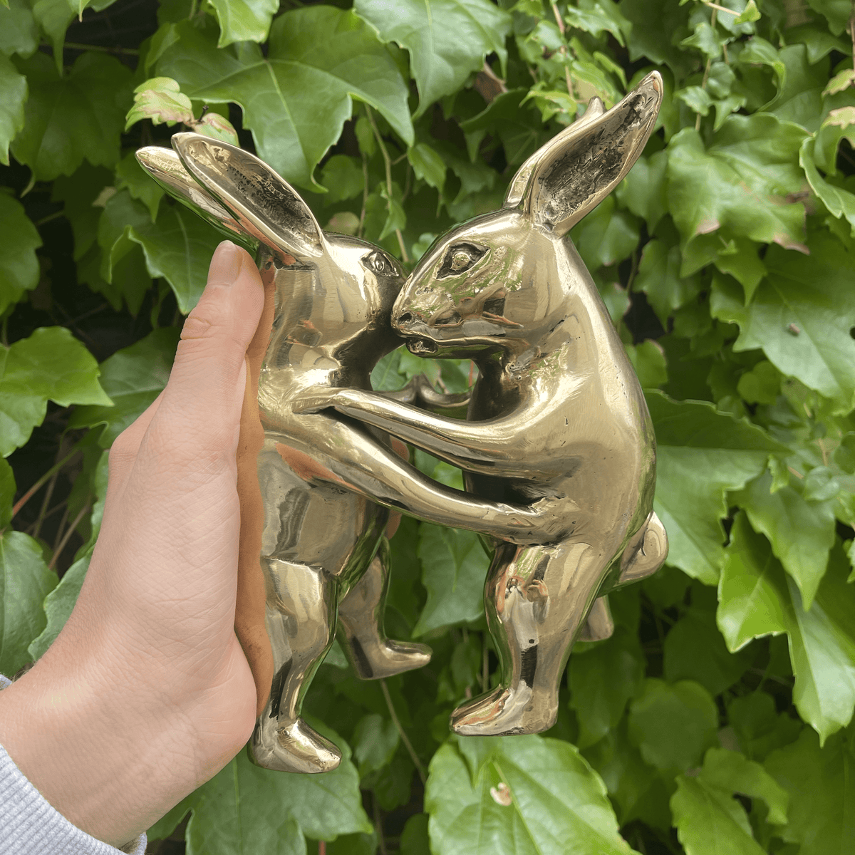 Dancing Rabbits | Brass – Rose St Trading Co