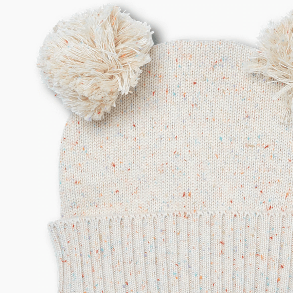 Walnut  Darcy Beanie | Beige Speckle available at Rose St Trading Co