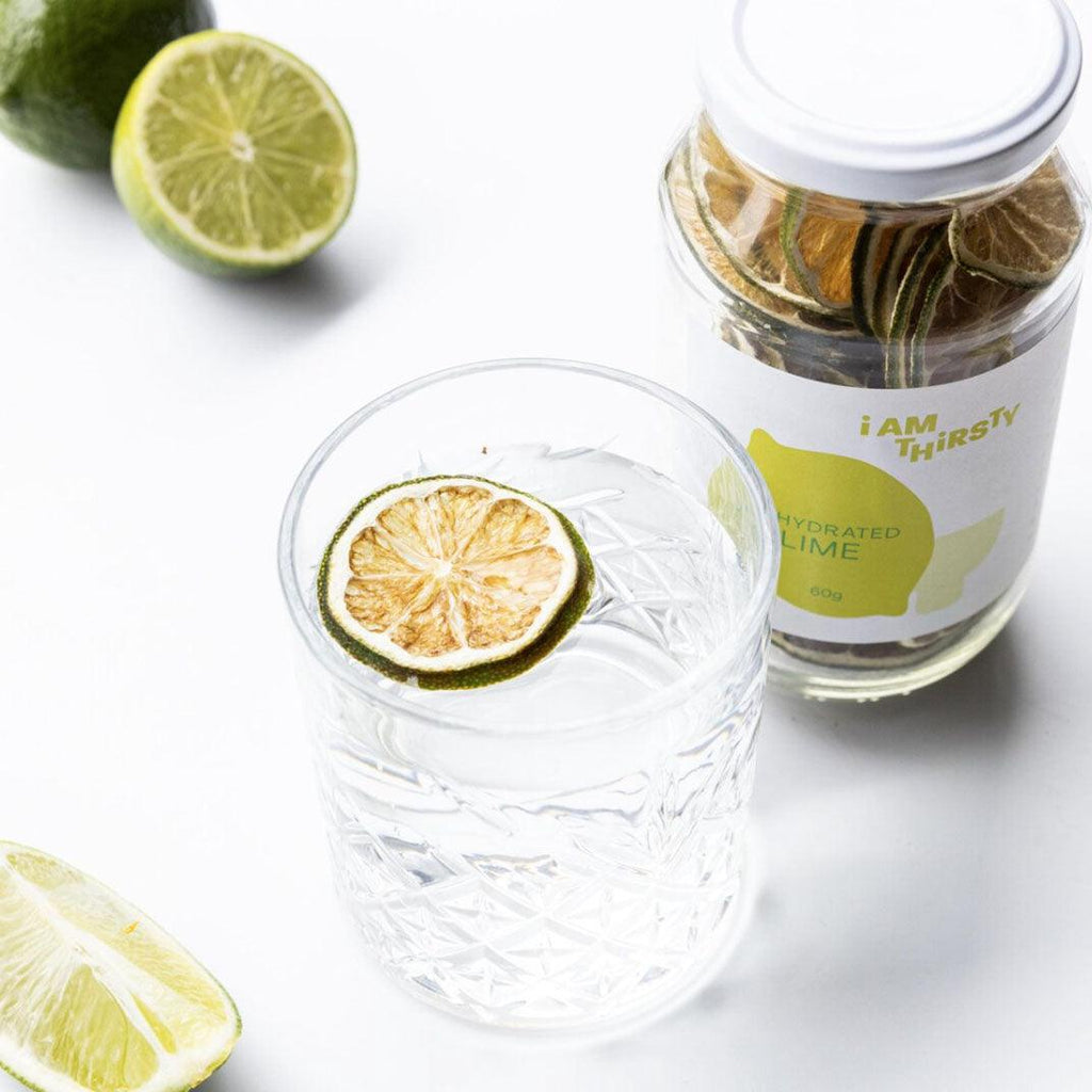 I AM THIRSTY  Dehydrated Lime available at Rose St Trading Co