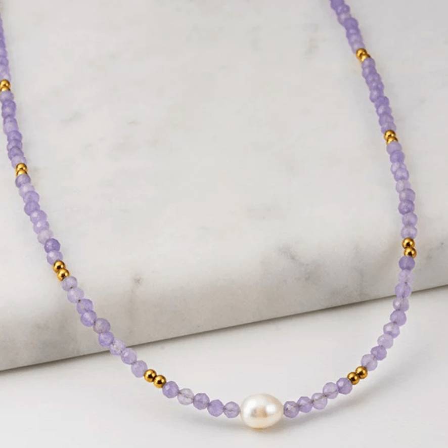 Zafino  Denver Necklace | Lilac available at Rose St Trading Co