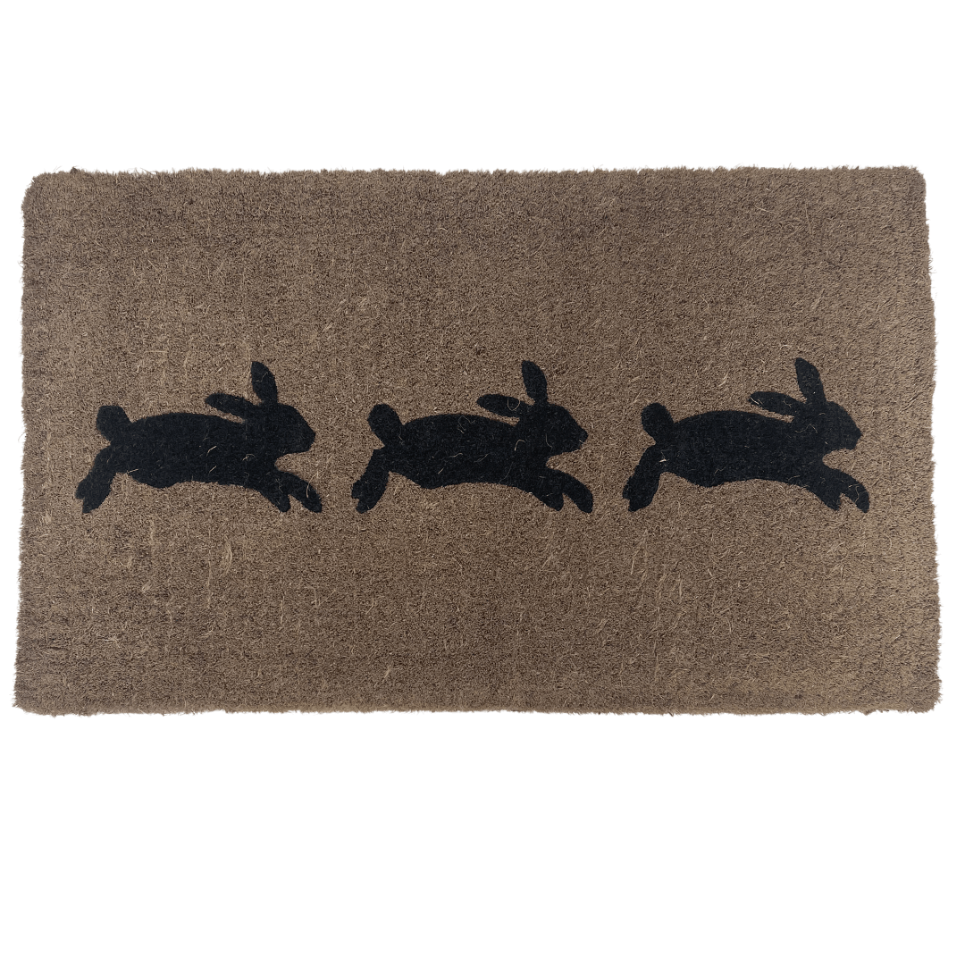 RSTC  Doormat | Three Rabbits available at Rose St Trading Co