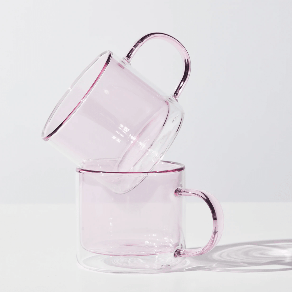 House of Nunu  Double Trouble Cup Set | Pink available at Rose St Trading Co