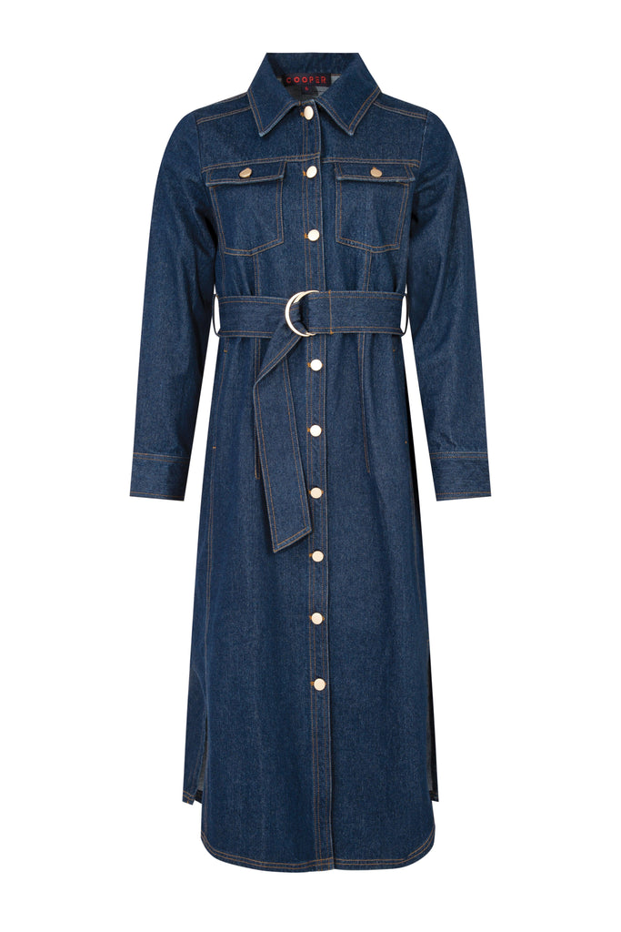 Dressing Around Dress | Deep Blue by Trelise Cooper in stock at Rose St Trading Co