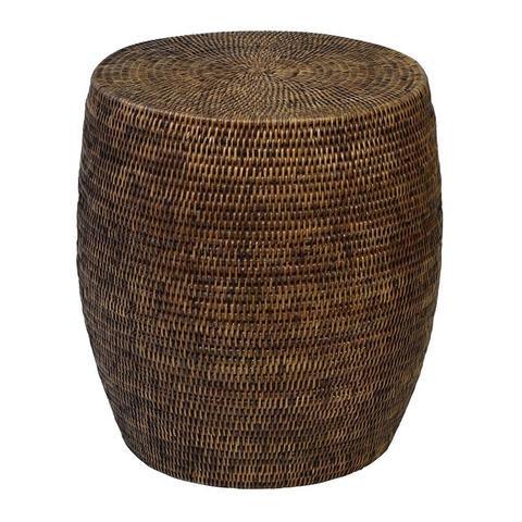 RSTC  Drum Side Table available at Rose St Trading Co