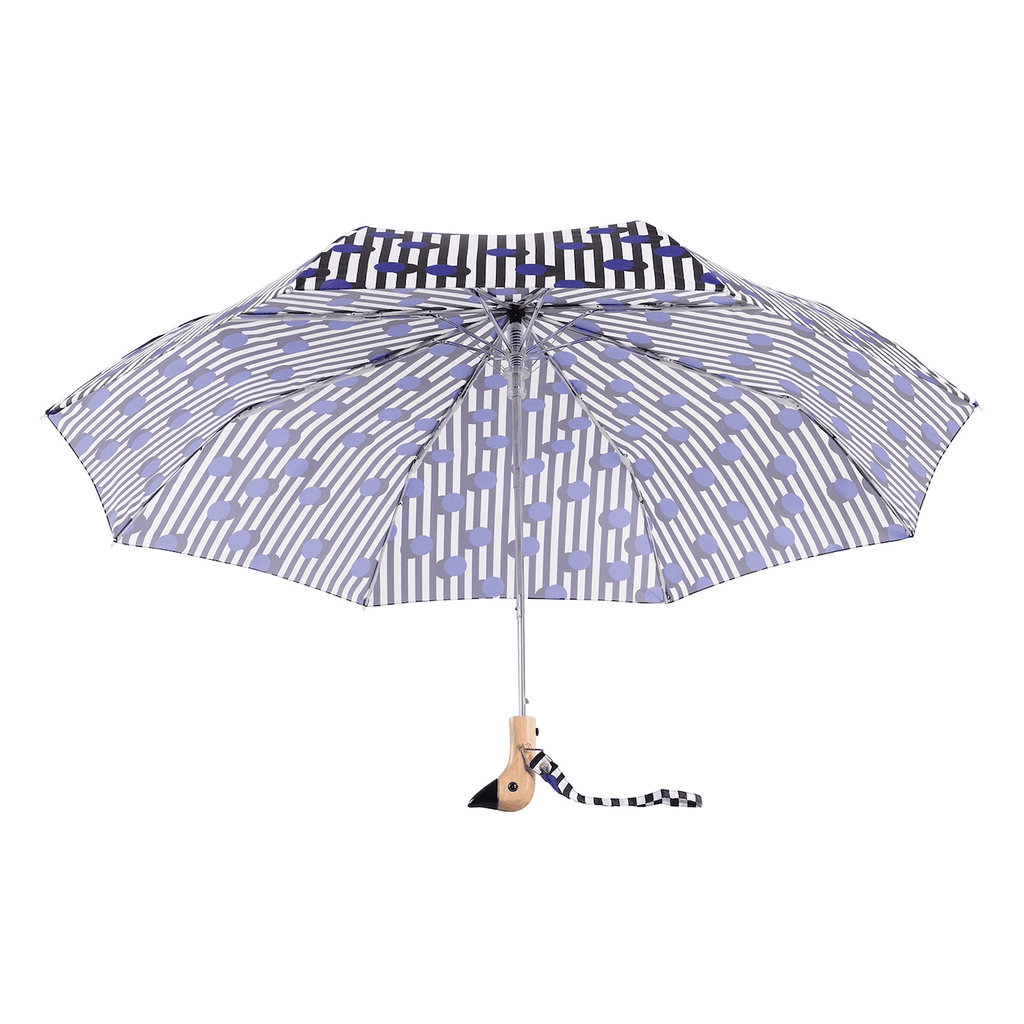 Original Duckhead  Duck Umbrella Compact | Polkastripe available at Rose St Trading Co