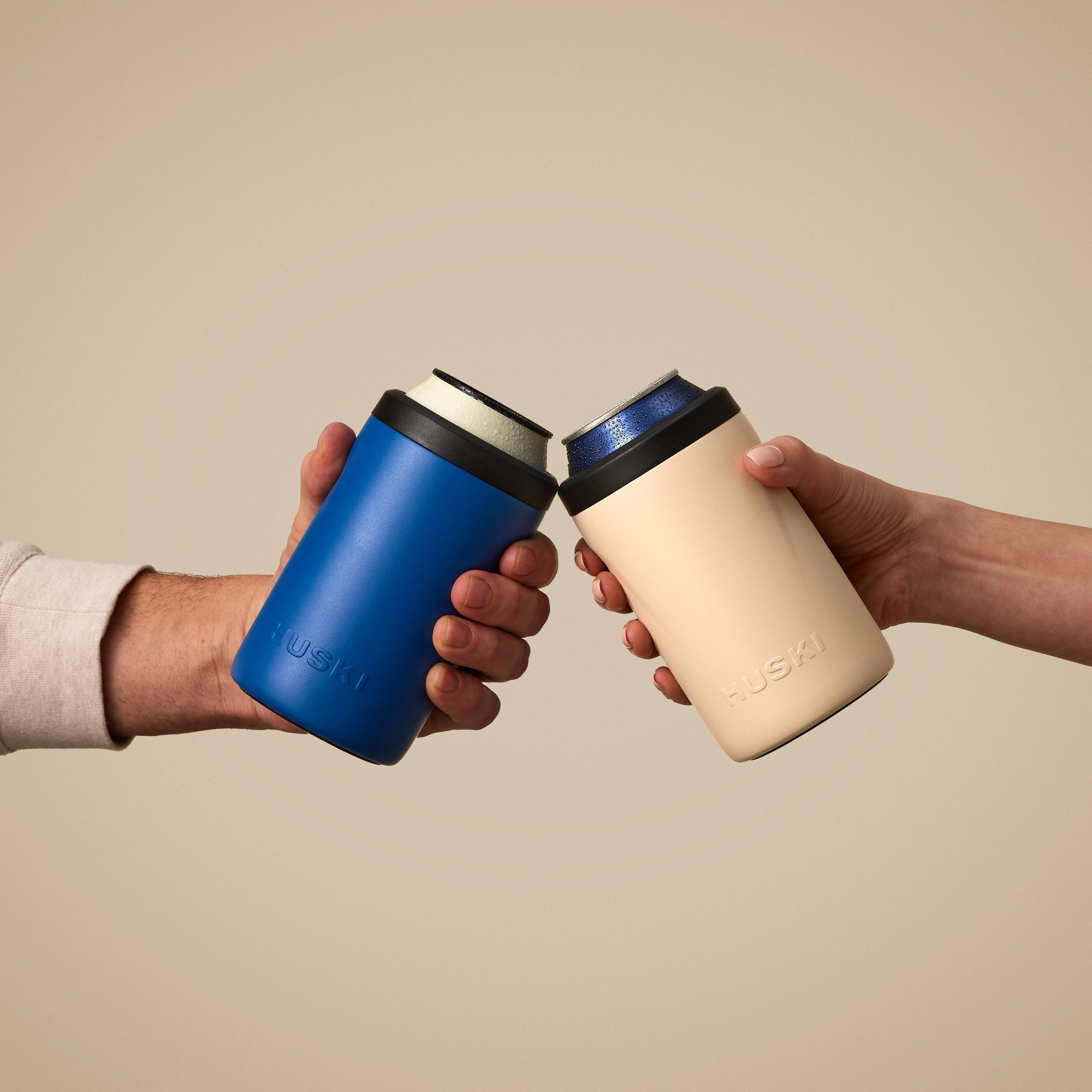 Huski Beer Cooler 2.0 - Sand Beige (Limited Release)