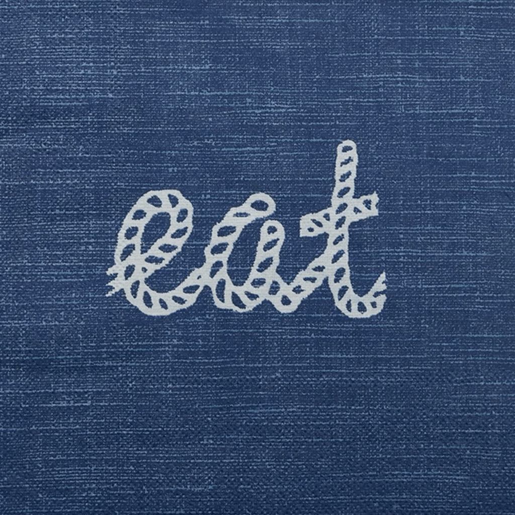 RSTC  Eat Napkin Navy 20pck available at Rose St Trading Co