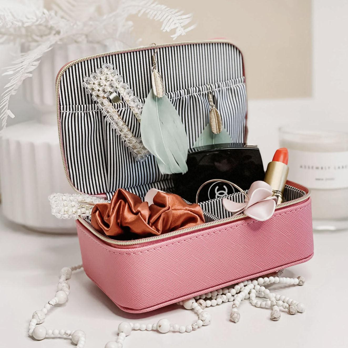 Louenhide  Ellie Jewellery Box | Bubblegum Pink available at Rose St Trading Co