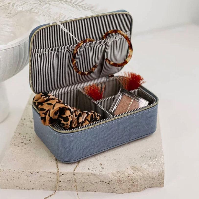 Louenhide  Ellie Jewellery Box | Wedgewood Blue available at Rose St Trading Co