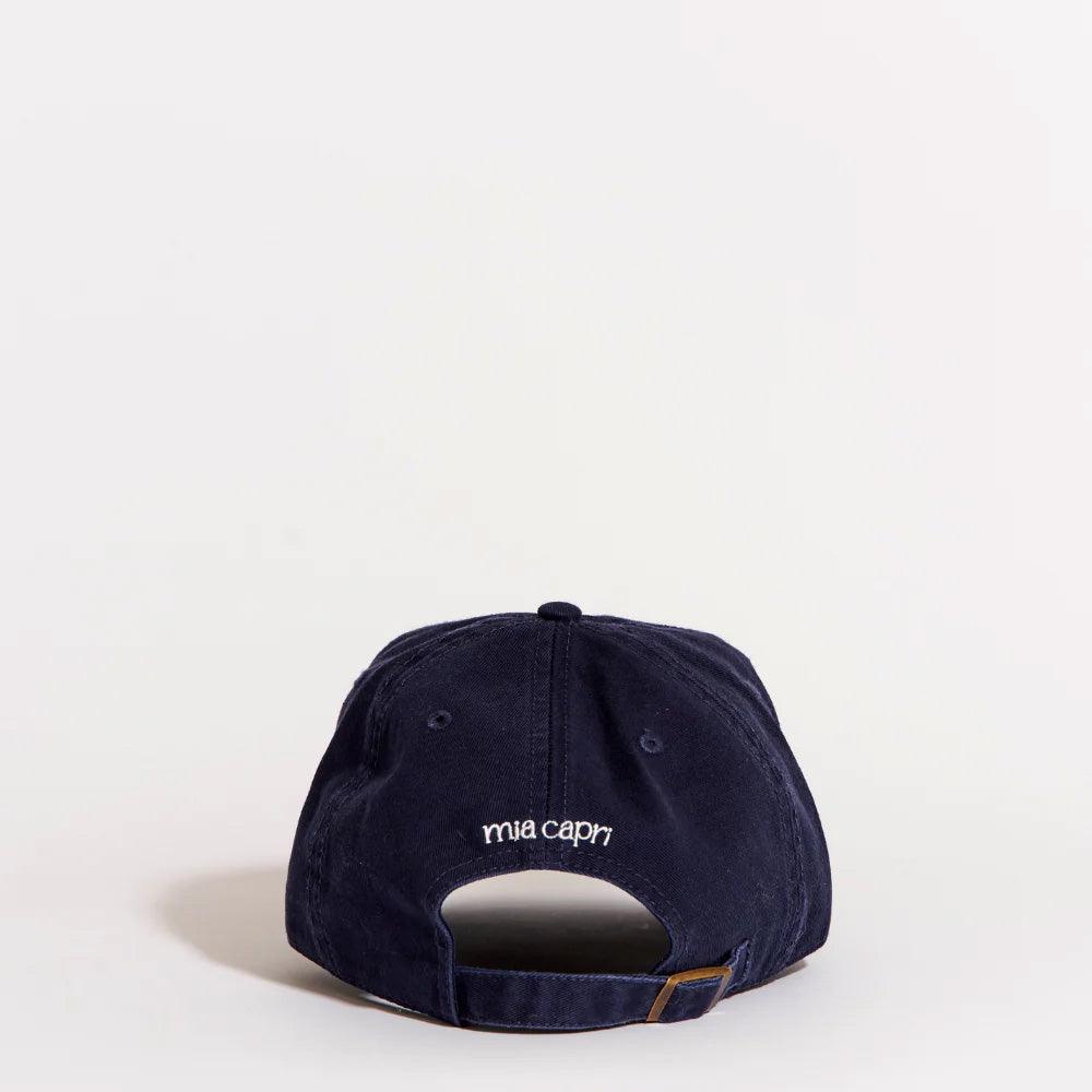 Embroidered Cap | Navy - Rose St Trading Co