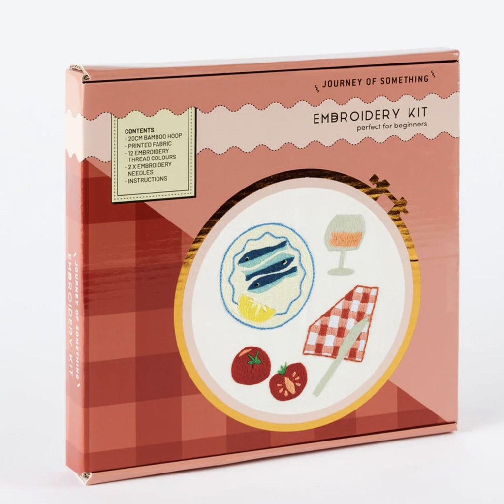 Journey of Something  Embroidery Kit | Picnic available at Rose St Trading Co