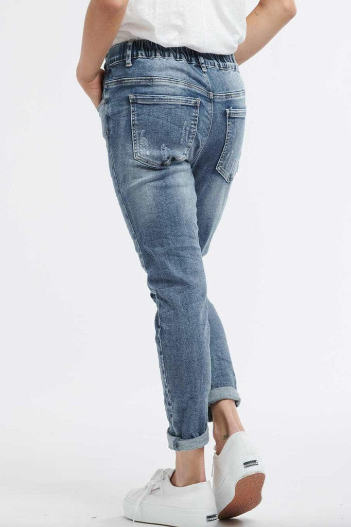Emma Jean | Light Wash Denim by Italian Star in stock at Rose St Trading Co