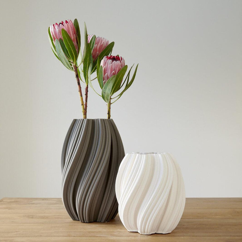 P.S. Home and Living  Emma White Vase | 21cm available at Rose St Trading Co