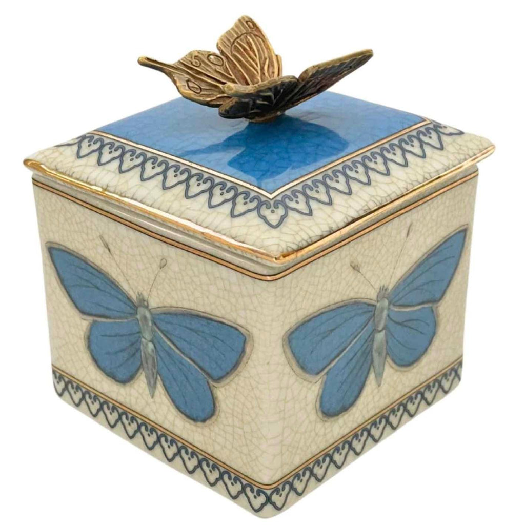 Entomologie Trinket Box | Mariposa by C.A.M. in stock at Rose St Trading Co