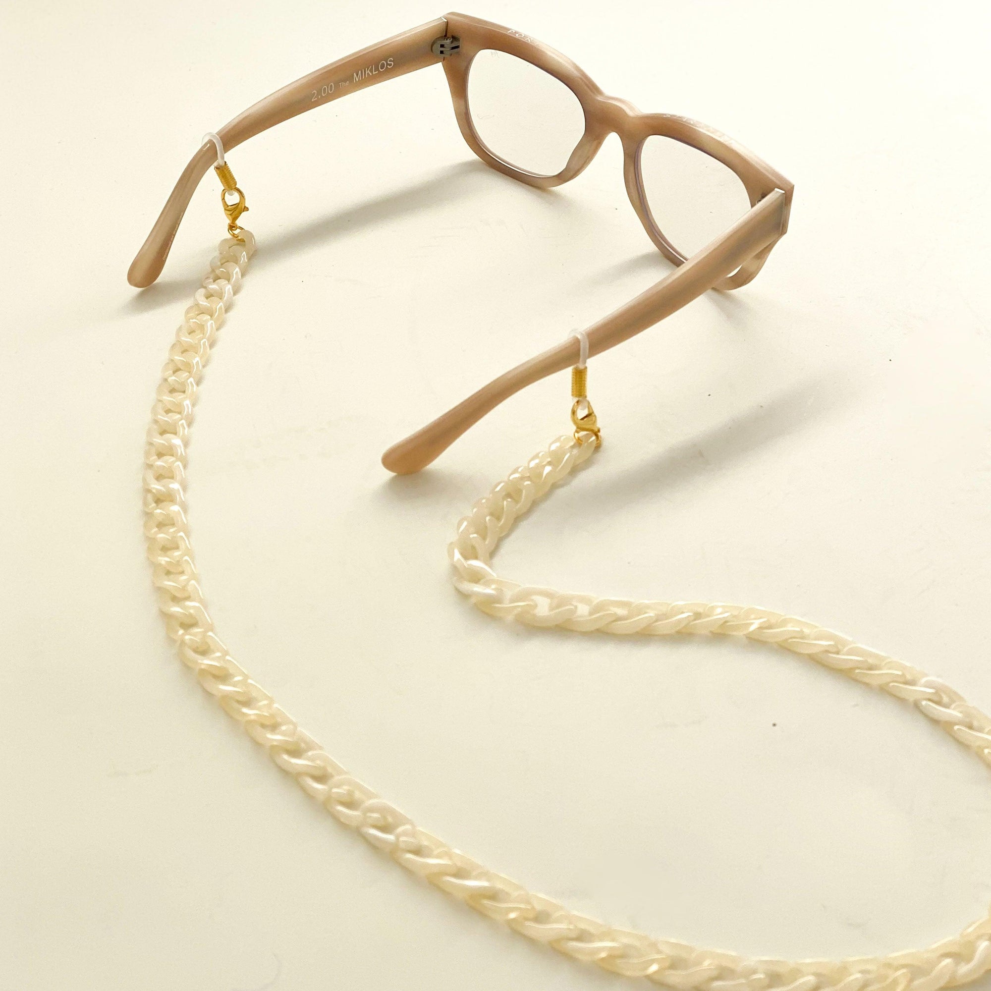 RSTC  Eyewear Chain | Cream available at Rose St Trading Co