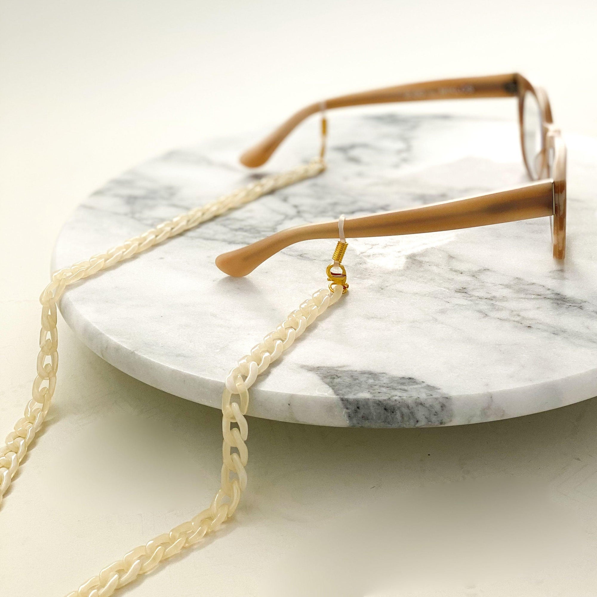 RSTC  Eyewear Chain | Cream available at Rose St Trading Co