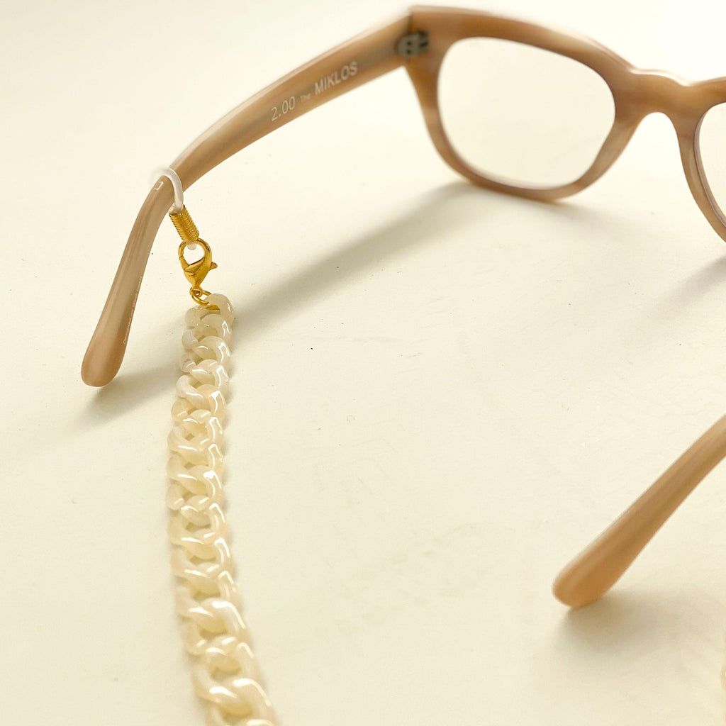 RSTC  Eyewear Chain | Cream available at Rose St Trading Co