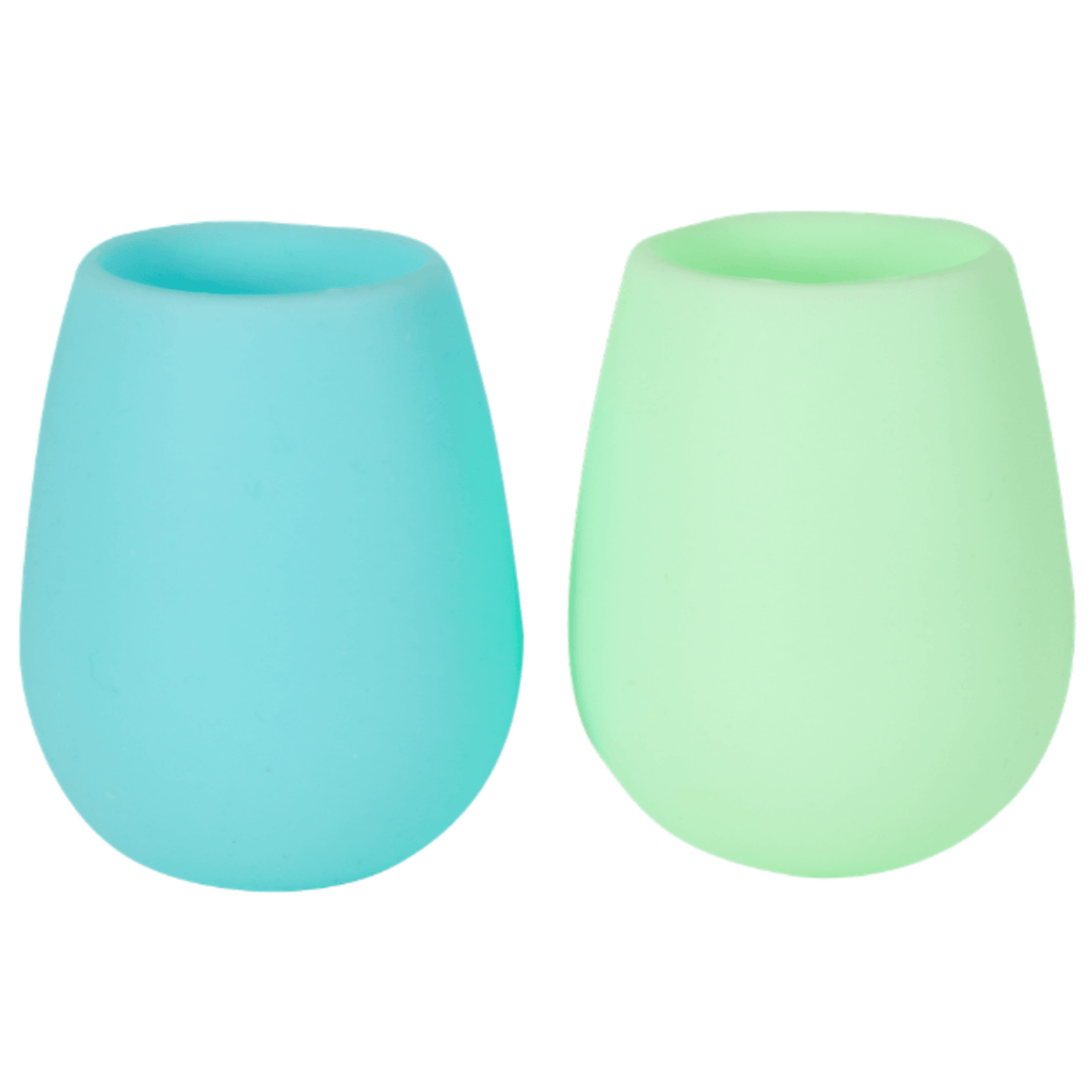 Porter Green  Fegg Unbreakable Silicone Tumbler | Rain/Mint available at Rose St Trading Co