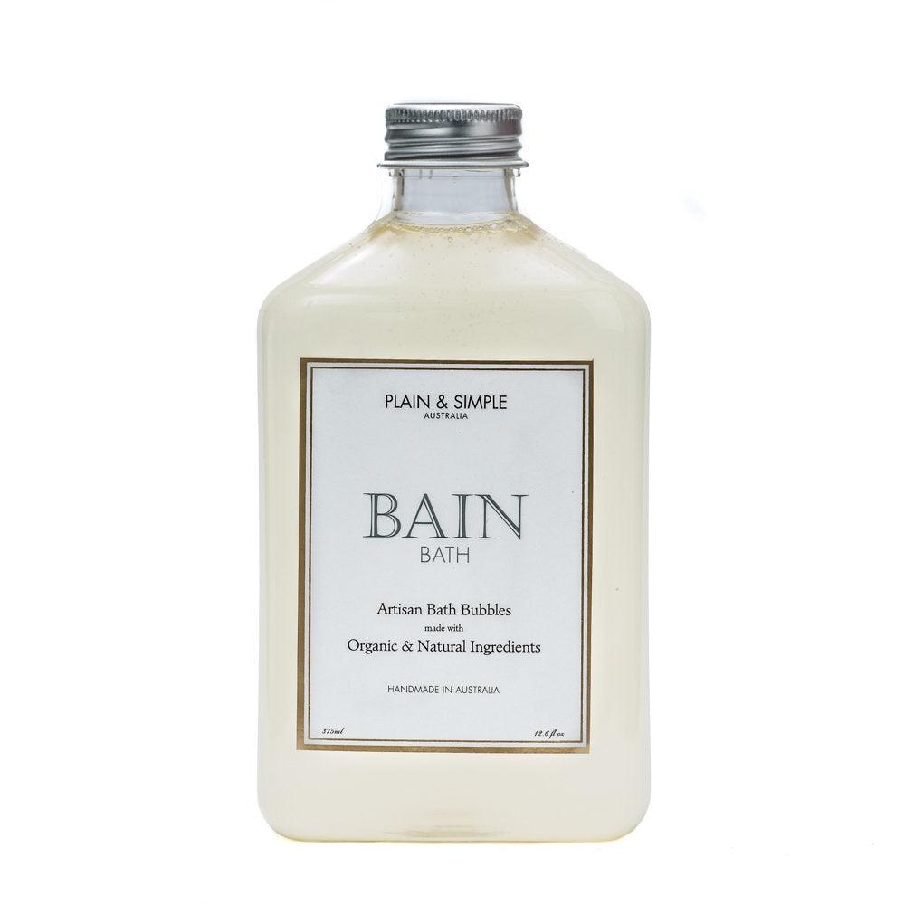 Plain & Simple  Figue Bubble Bath | Hamptons available at Rose St Trading Co