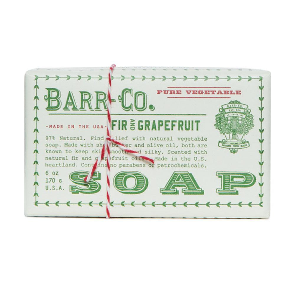 Barr Co  Fir & Grapefruit Soap | Barr-Co available at Rose St Trading Co