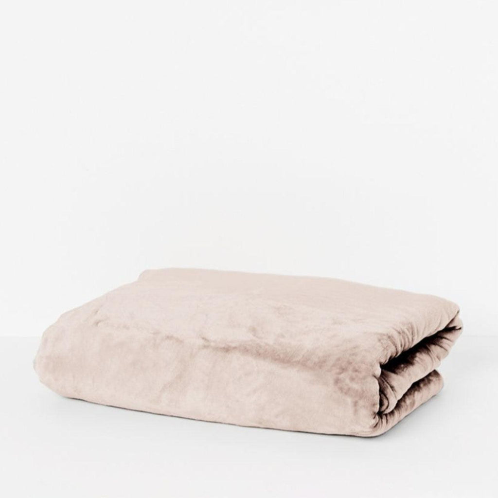 RSTC  Fleece Blanket | Blush available at Rose St Trading Co