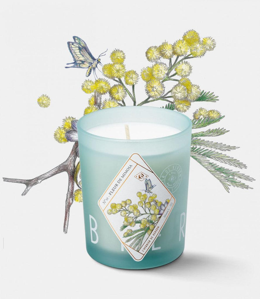 Kerzon  Fleur de Mimosa Candle available at Rose St Trading Co