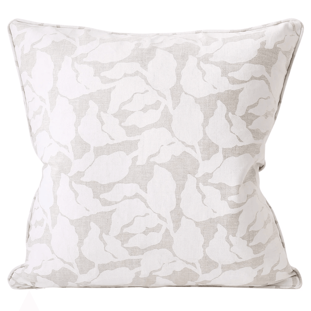 Walter G  Flores Chalk Linen Cushion |50cm x 50cm available at Rose St Trading Co