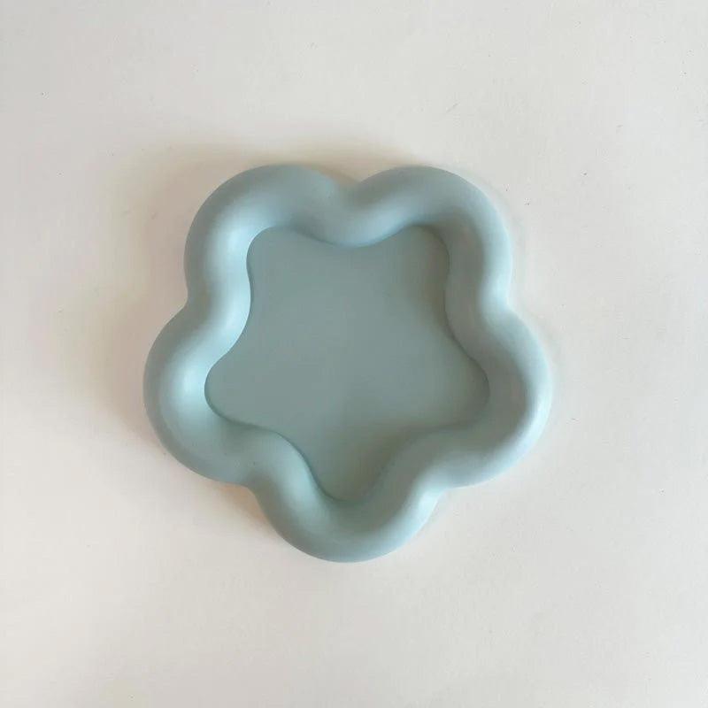 Flower Tray | Blue by Ann Made in stock at Rose St Trading Co