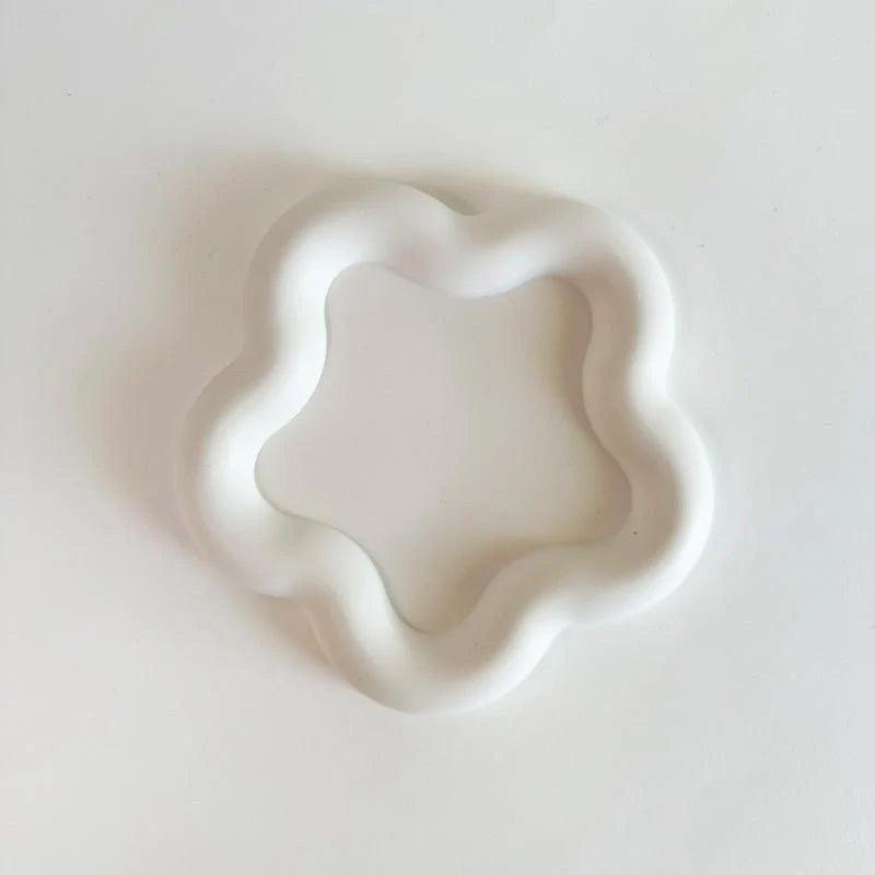 Flower Tray | White by Ann Made in stock at Rose St Trading Co