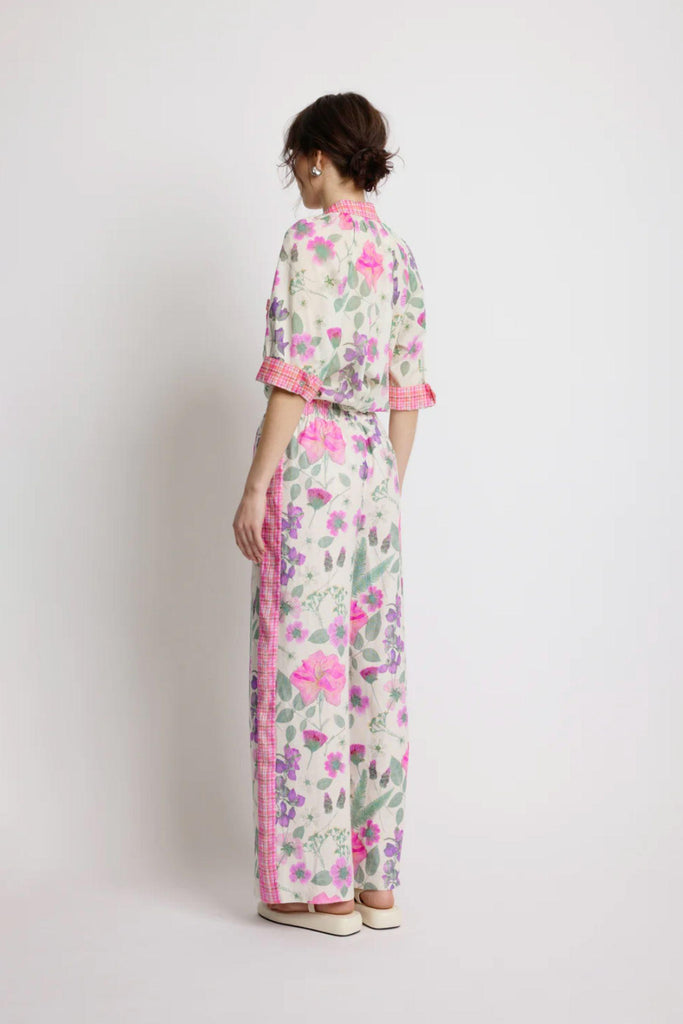 Foliage Pant | Pressed Flora by Sunset Lover in stock at Rose St Trading Co