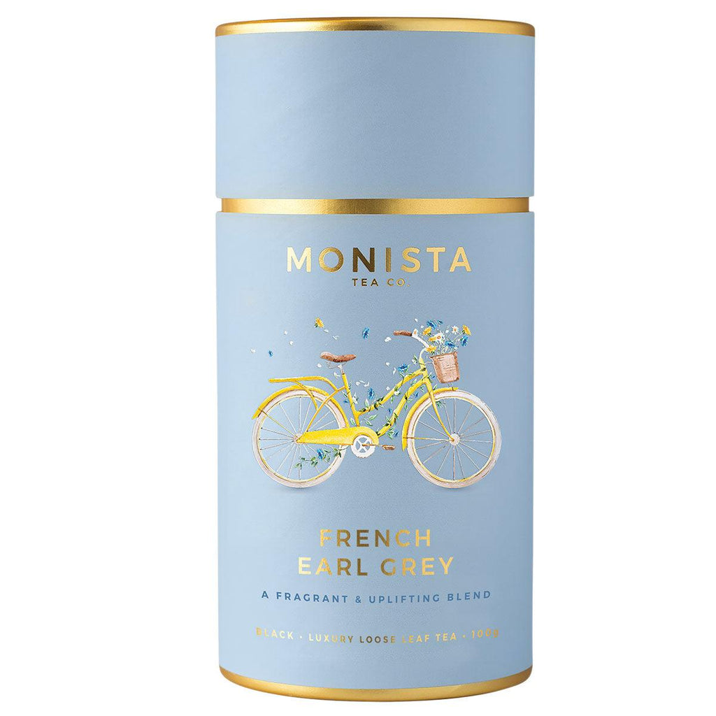 MONISTA TEA CO.  French Earl Grey Tea available at Rose St Trading Co