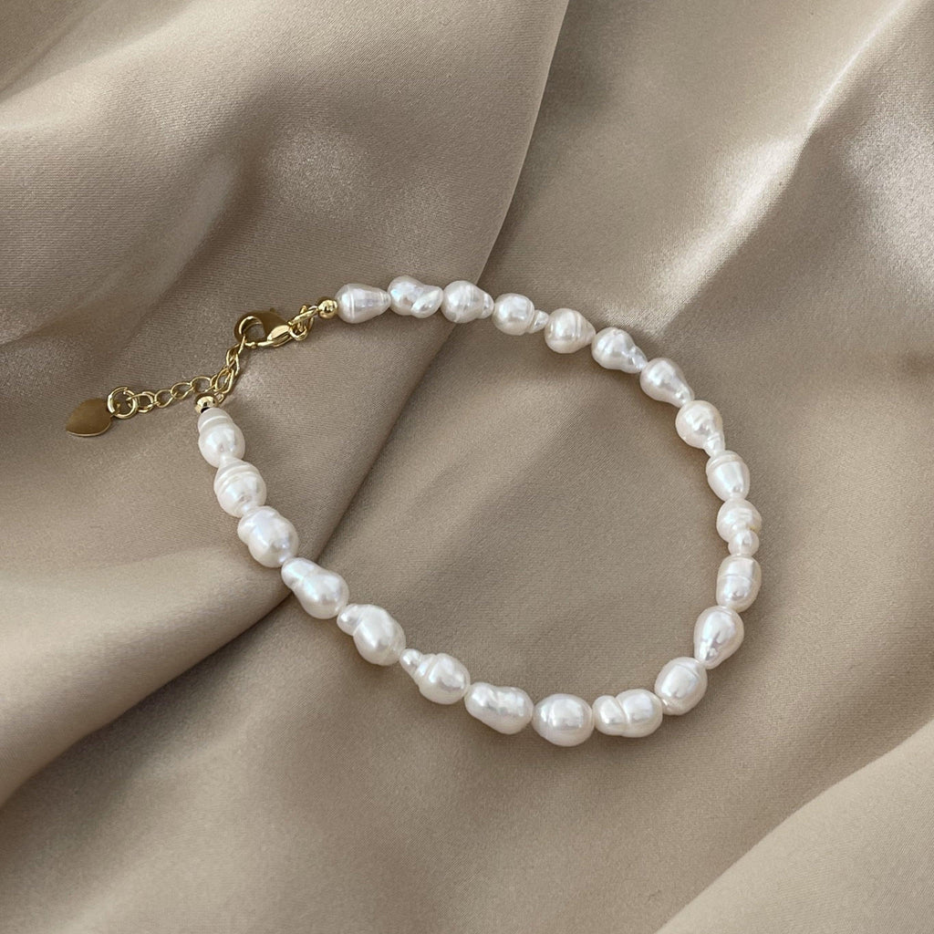 RSTC  Freshwater Pearl with Gold Clasp available at Rose St Trading Co