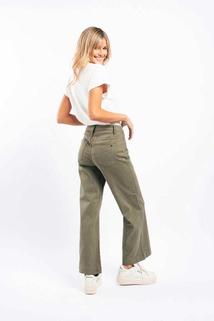 Kireina  Freya Jean | Khaki available at Rose St Trading Co