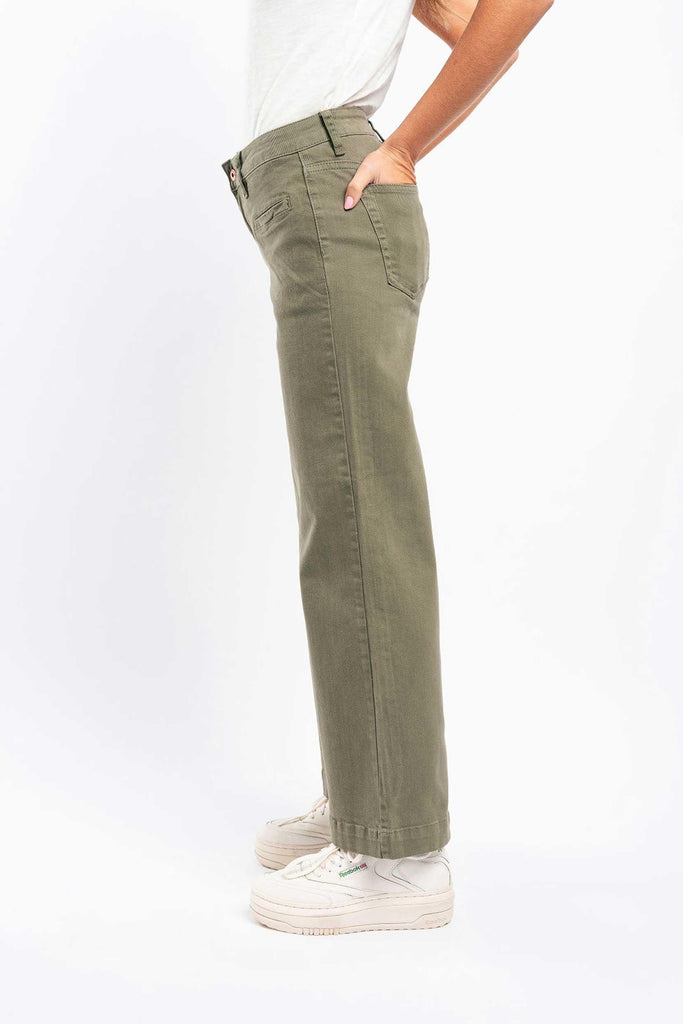 Kireina  Freya Jean | Khaki available at Rose St Trading Co