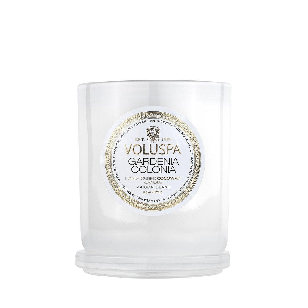Voluspa  Gardenia Colonia Classic Boxed Candle available at Rose St Trading Co