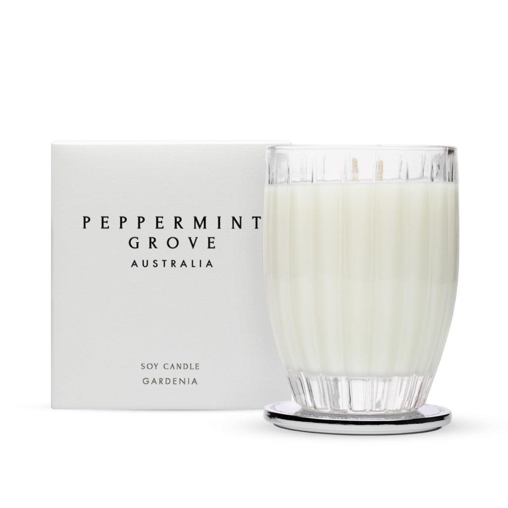 Peppermint Grove  Gardenia | Standard Candle available at Rose St Trading Co