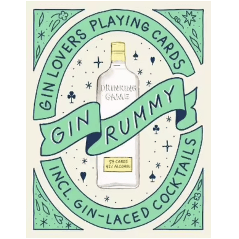 Book Publisher  Gin Rummy available at Rose St Trading Co