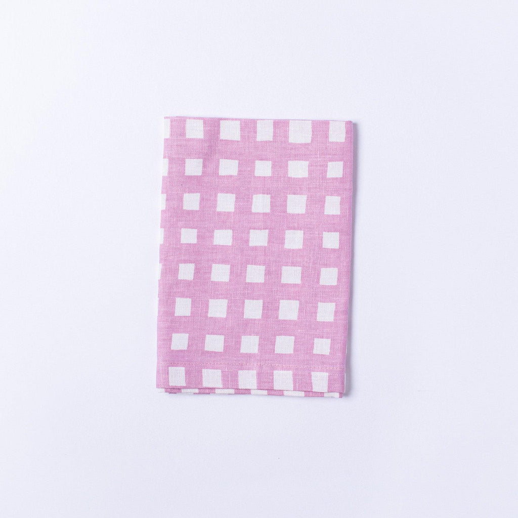 Bright Threads  Gingham Napkin | Lilac available at Rose St Trading Co