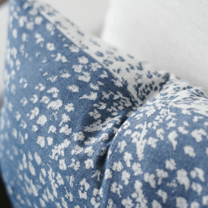 Eadie Lifestyle  Glacier Reversible Cushion | Navy.White 50x50cm available at Rose St Trading Co