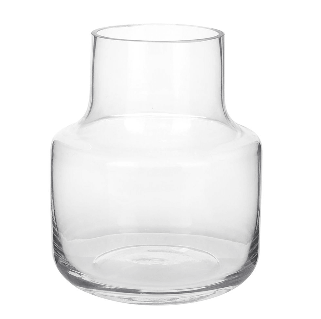 RSTC  Glass Vase Bottle | Clear Large available at Rose St Trading Co