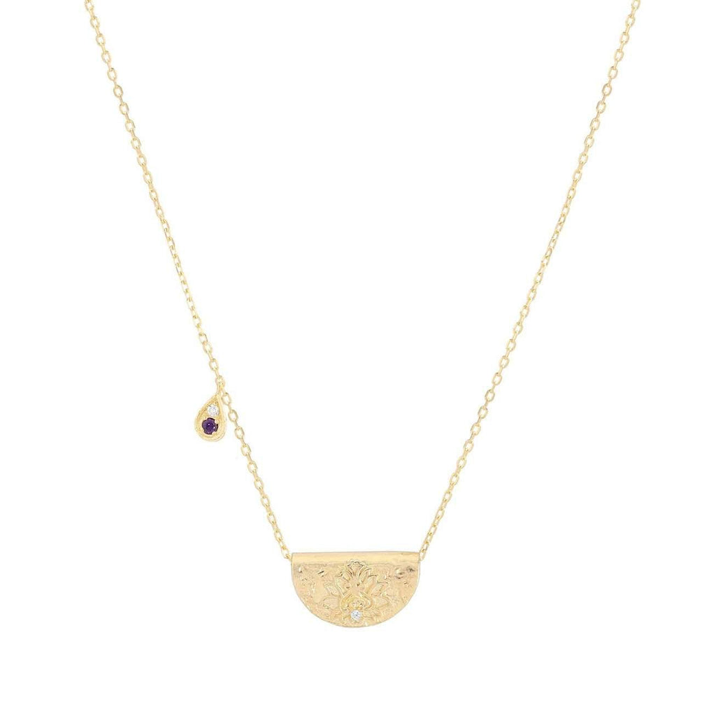 By Charlotte  Gold Awaken Your Senses Necklace available at Rose St Trading Co