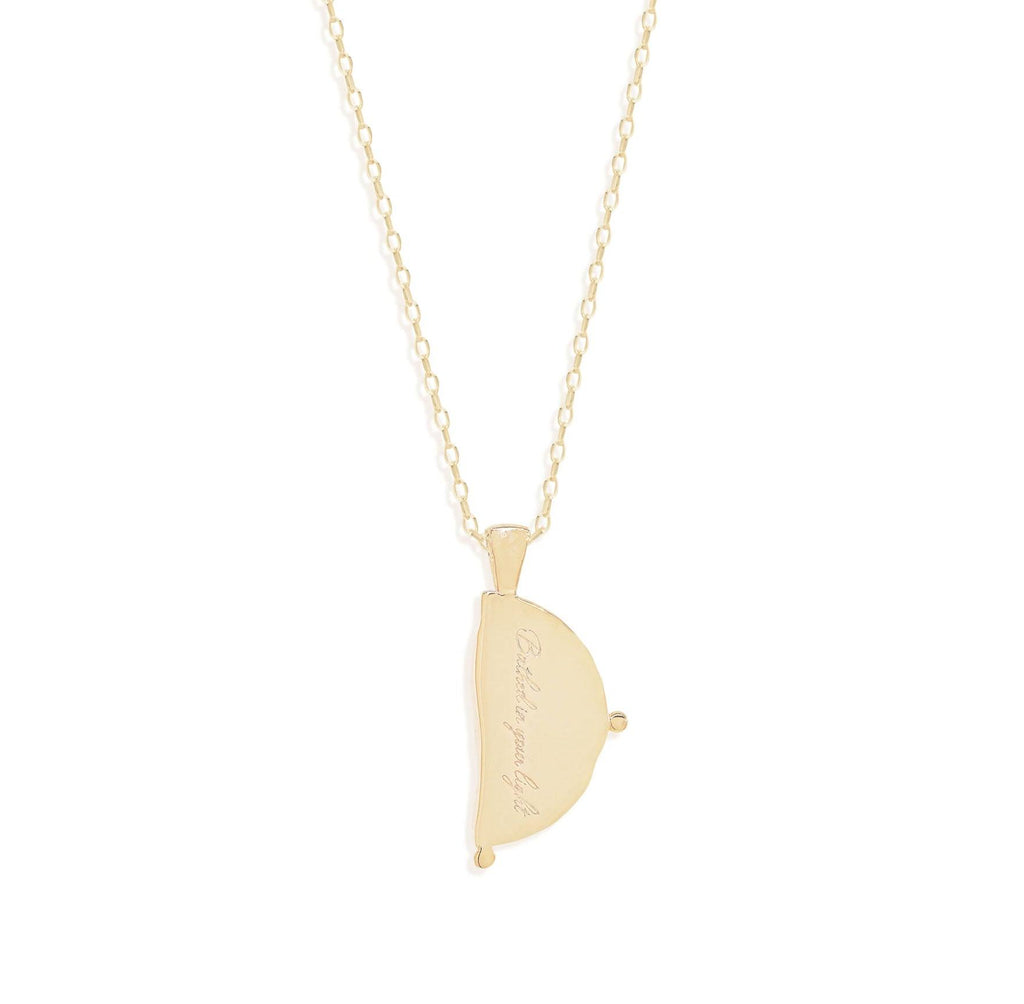 By Charlotte  Gold Bathed In Your Light Necklace available at Rose St Trading Co
