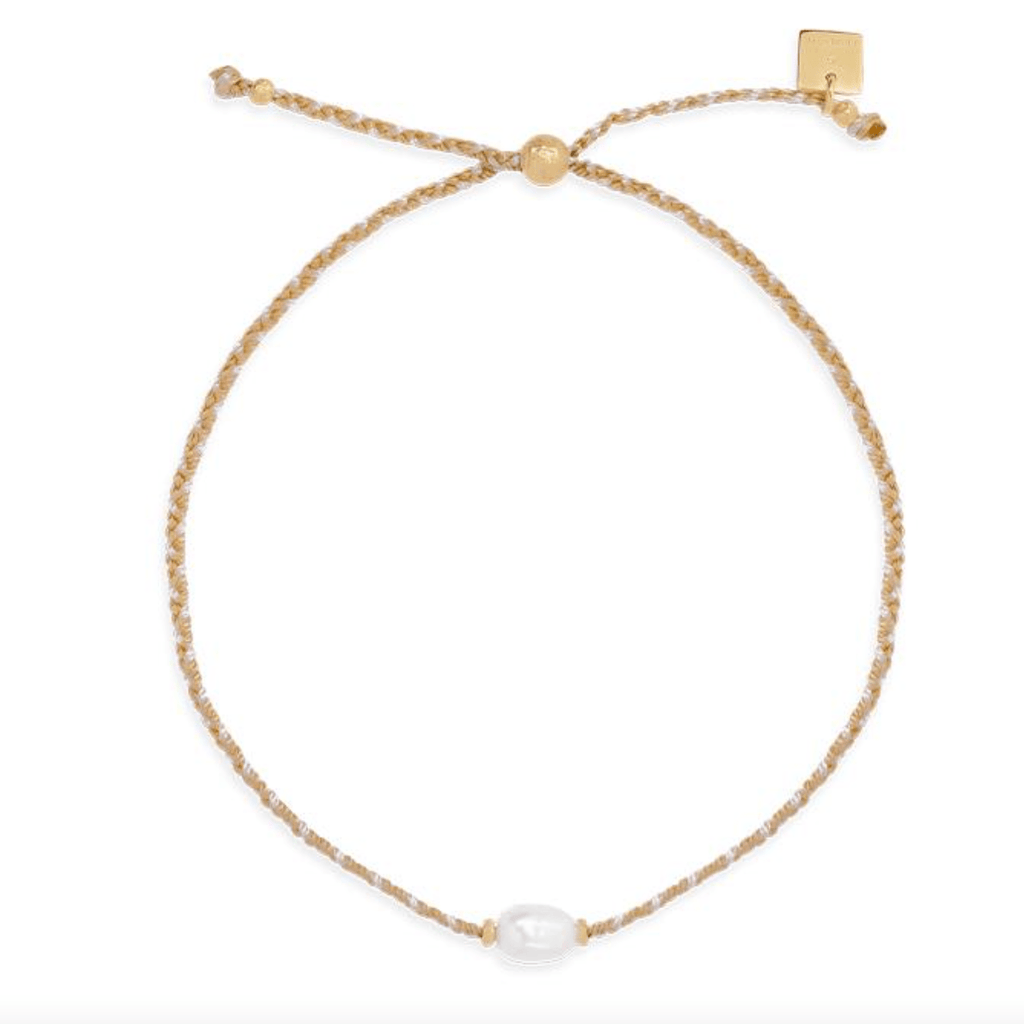 By Charlotte  Gold Eternal Peace Bracelet available at Rose St Trading Co
