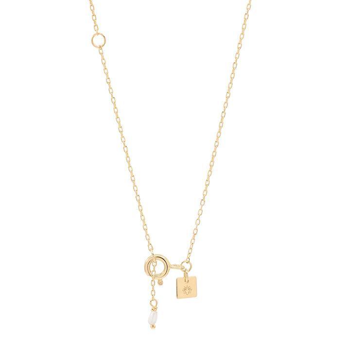 By Charlotte  Gold Goddess of Air Necklace available at Rose St Trading Co